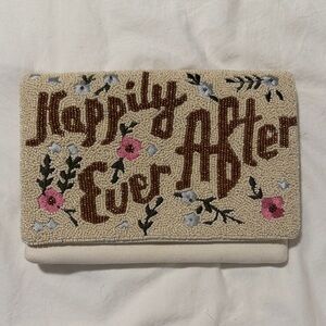 Beaded 'Happily Ever After' Clutch